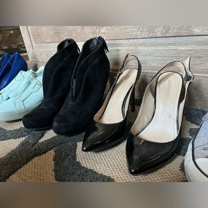 Shoe lot (candies/adidas/converse/guess/bcbg)